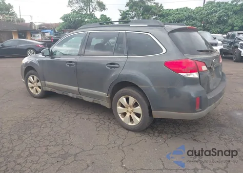 2011 Subaru Outback 2.5I Premium from USA, damaged, VIN 4S4BRBBC7B3346884
